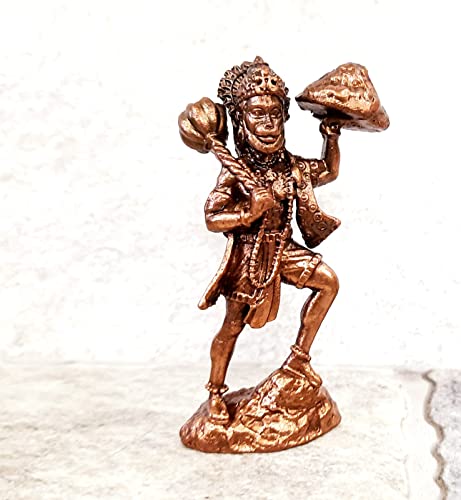 Hanuman with Sanjeev Mountain 2.7 inches