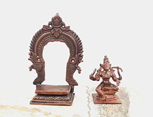 Varahi Idol with Prabhavalli, 3 inches