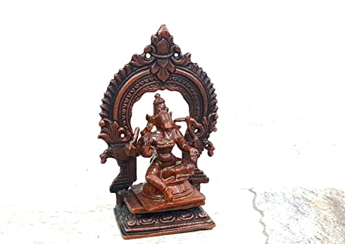 Varahi Idol with Prabhavalli, 3 inches