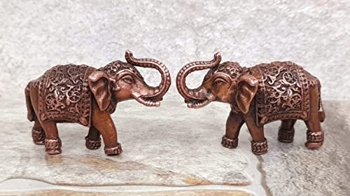 Elephant paired idol 1.3 inches