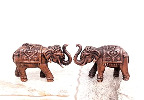 Paired Elephant Idol 1.1 inches