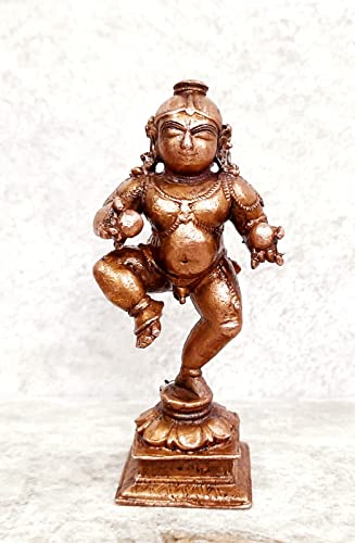 Bal Krishna with Laddu 3.3 inches