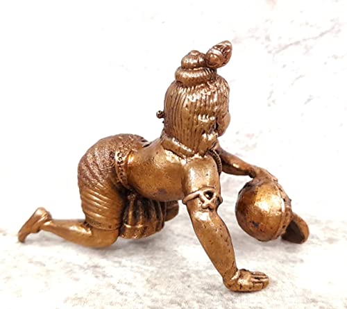 Krishna Idol with Butter Pot 1.5 inches