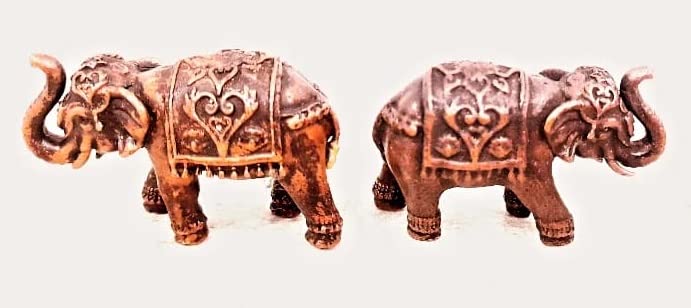 Paired Elephant Idol 1.1 inches