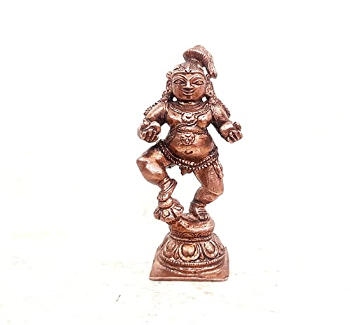 Krishna with laddu 2.4 inches