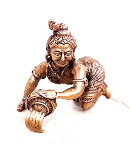 Krishna Idol with Butter Pot 1.5 inches