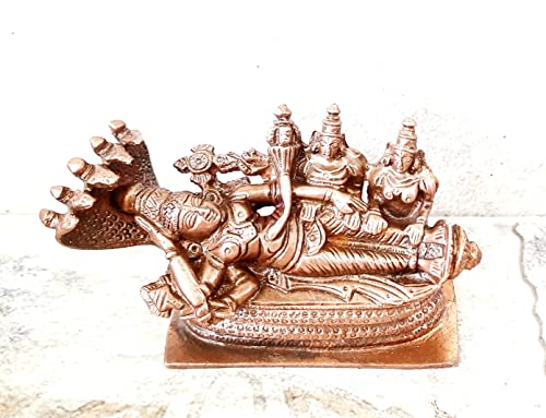 Sri Ranganathar with Goddess Lakshmi 2.6 inches