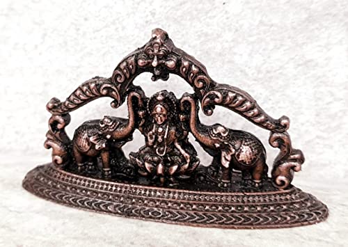 Mahalakshmi Idols with Paired Elephants  1.3 inches