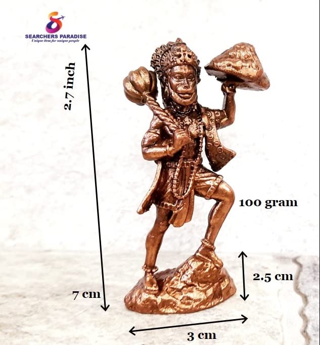 Hanuman with Sanjeev Mountain 2.7 inches