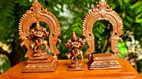 Little Krishna with Prabhavalli  3.3 inches