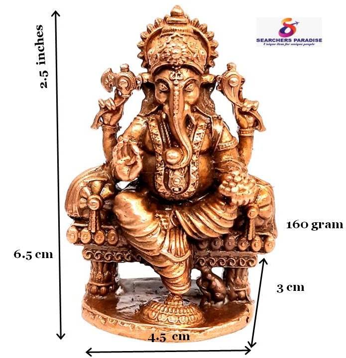 Ganesh with Prabhavalli 2.5 inches