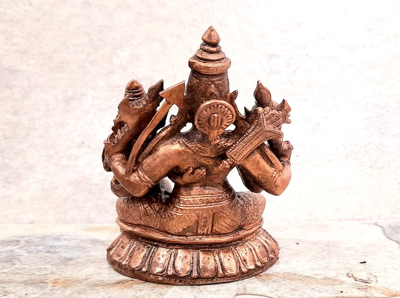 Perumal with Lakshmi Idol 4 inches